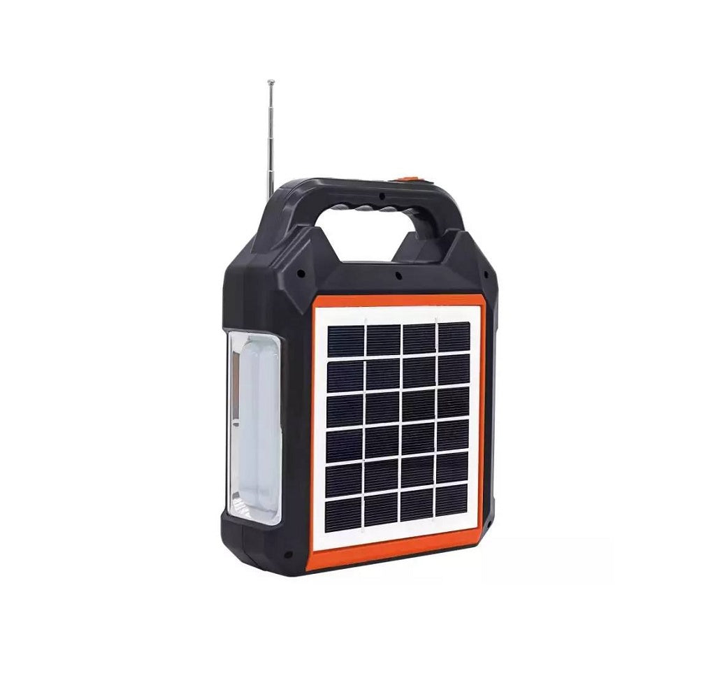 Kit multifuncional YX-168BT Parlante Panel Solar Linterna Portátil