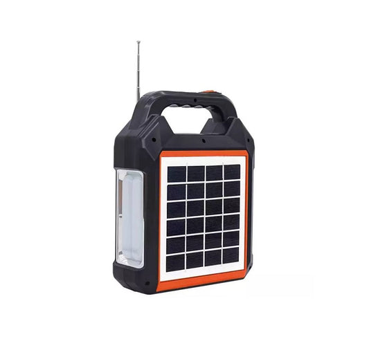 Kit multifuncional YX-168BT Parlante Panel Solar Linterna Portátil