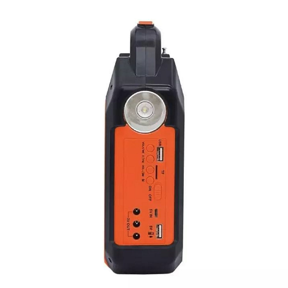 Kit multifuncional YX-168BT Parlante Panel Solar Linterna Portátil