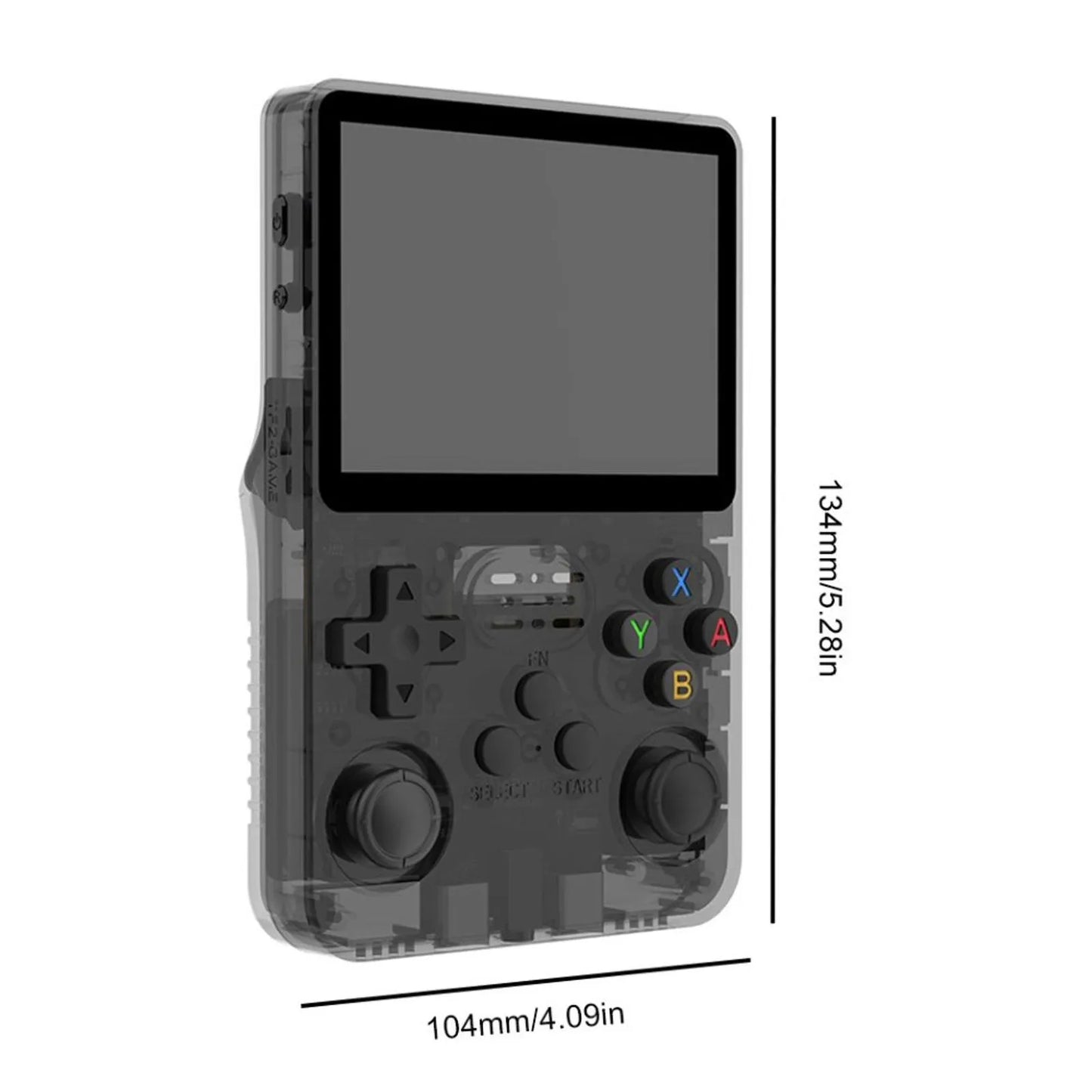Consola Portatil de Video Juegos Retro R36S  con memoria de 64 GB y 32 colores negro,morado,blanco