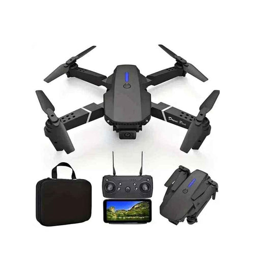 Mini Drone E888 Profesional Camara Hd Estuche Y Accesorios