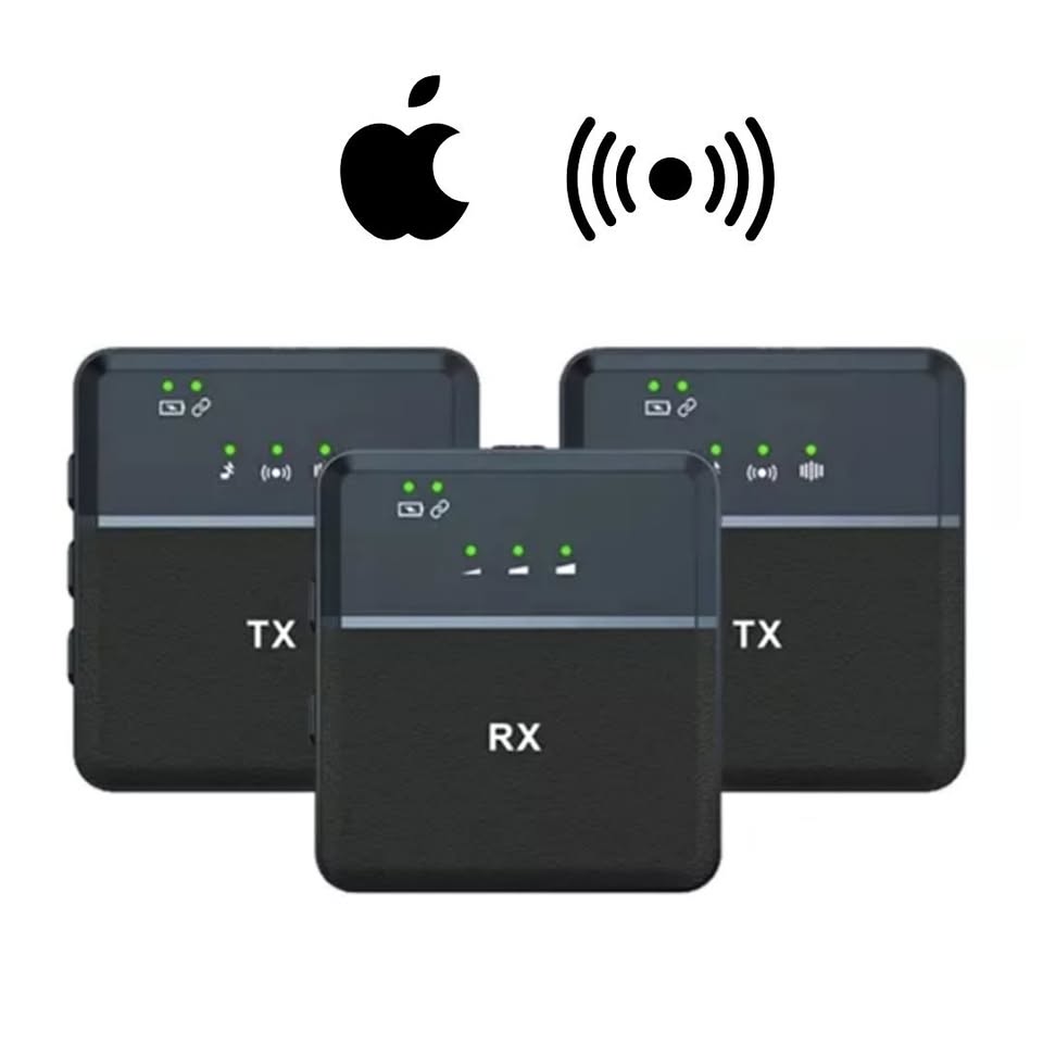 Micrófono Inalámbrico Dual 2en1 Tipo Lightning- SX9 iphone