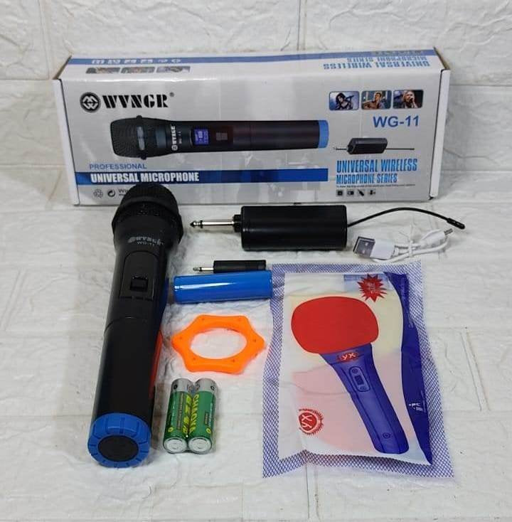Micrófono Universal Inalámbrico Wg-11