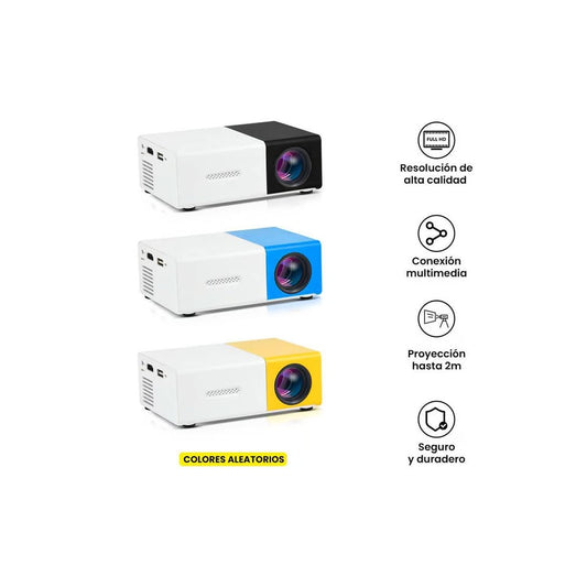 Mini Proyector Led Portátil Para Cine En Casa Yg 300