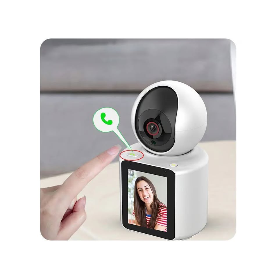 Cámara de seguridad Interior Wi-Fi HD Con Pantalla IPC-C30