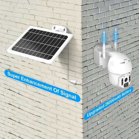 Cámara Exterior 4G con Panel Solar Para integrar chip - MOD: ZC-YT01 - App: UBox