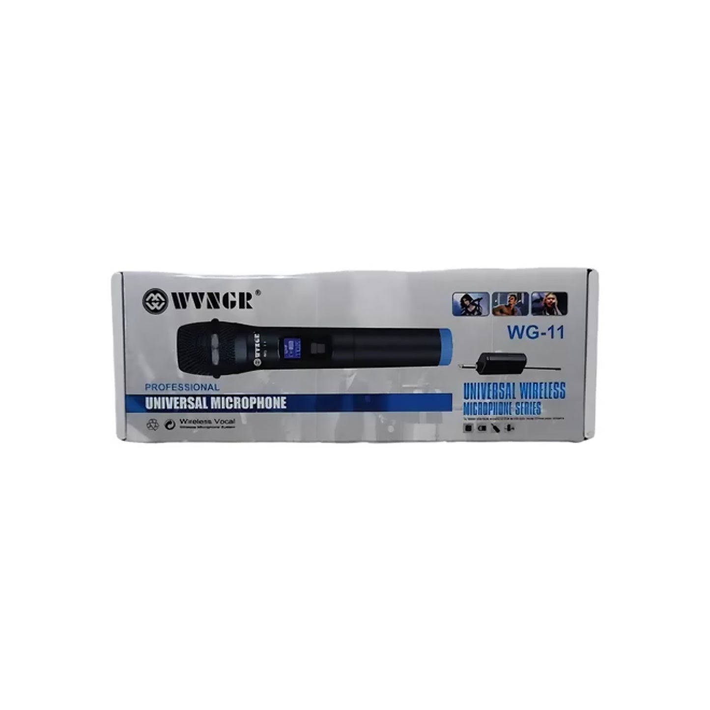 Micrófono Universal Inalámbrico Wg-11