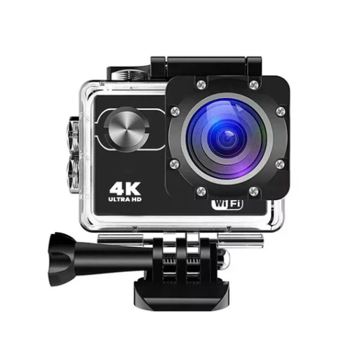 Cámara Deportiva Acuática Baihuo Tipo GoPro 4K Ultra HD Color: NEGRO MOD MY-7142