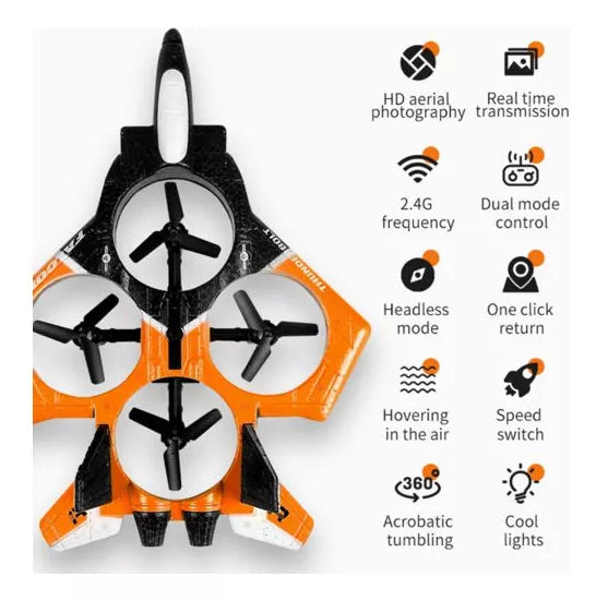 Combat Flight Mini Drone Thunder Control De Mano FC17-J76