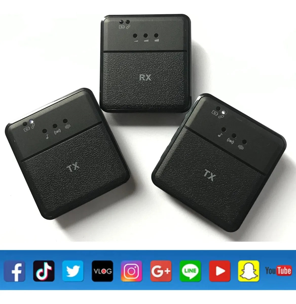 Microfono Inalambrico Solapa SX9 DUAL Para Tipo C, iPhone ,Jack 3.5mm