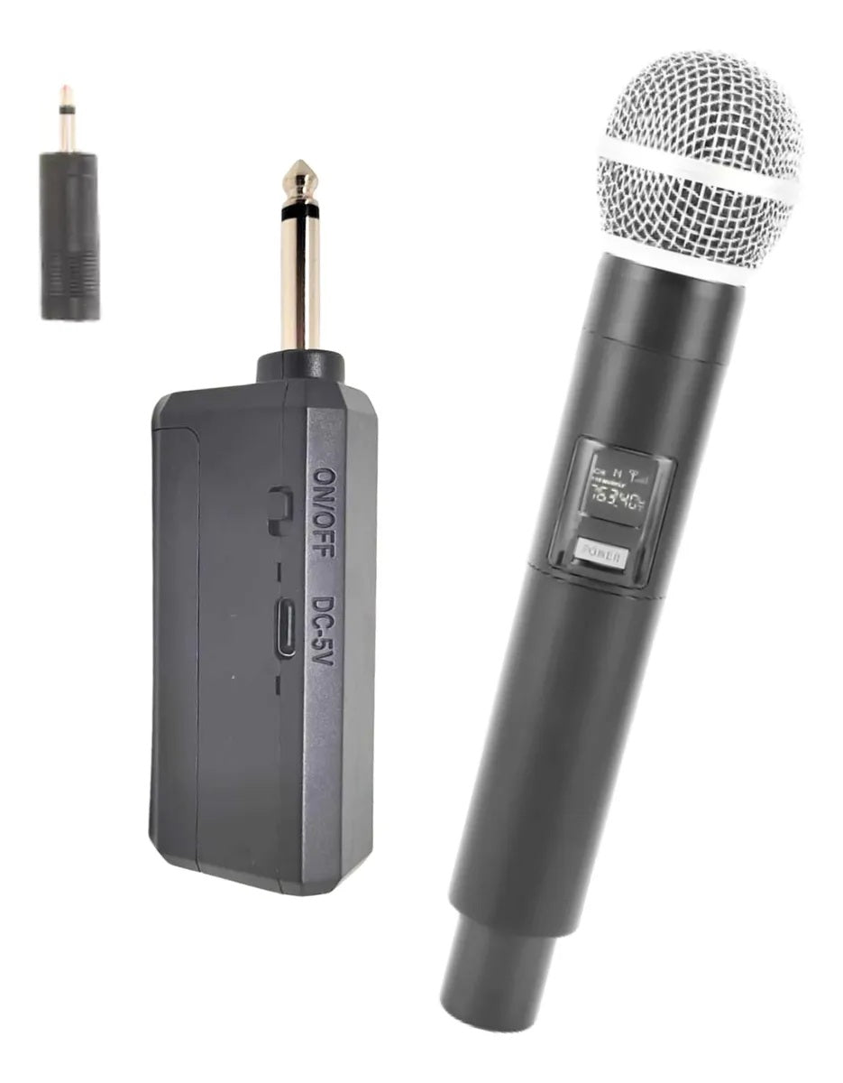 Micrófono Inalámbrico Recargable Profesional Wireless Ge5-1