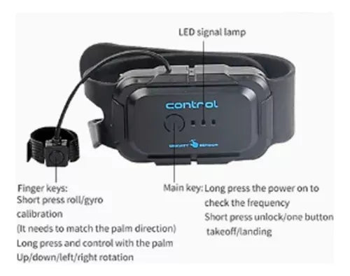 Combat Flight Mini Drone Thunder Control De Mano FC17-J76