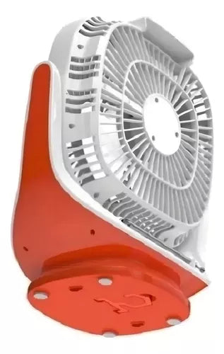 VENTILADOR SOLAR SEISA TYN-008BT 8"/USB/FM/BT/PARLANTE/2 LAMPARA 3W