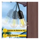 Guirnaldas Exterior Decoracion Jardin Terrazas Restaurantes 10 focos 10 Metros SD12023