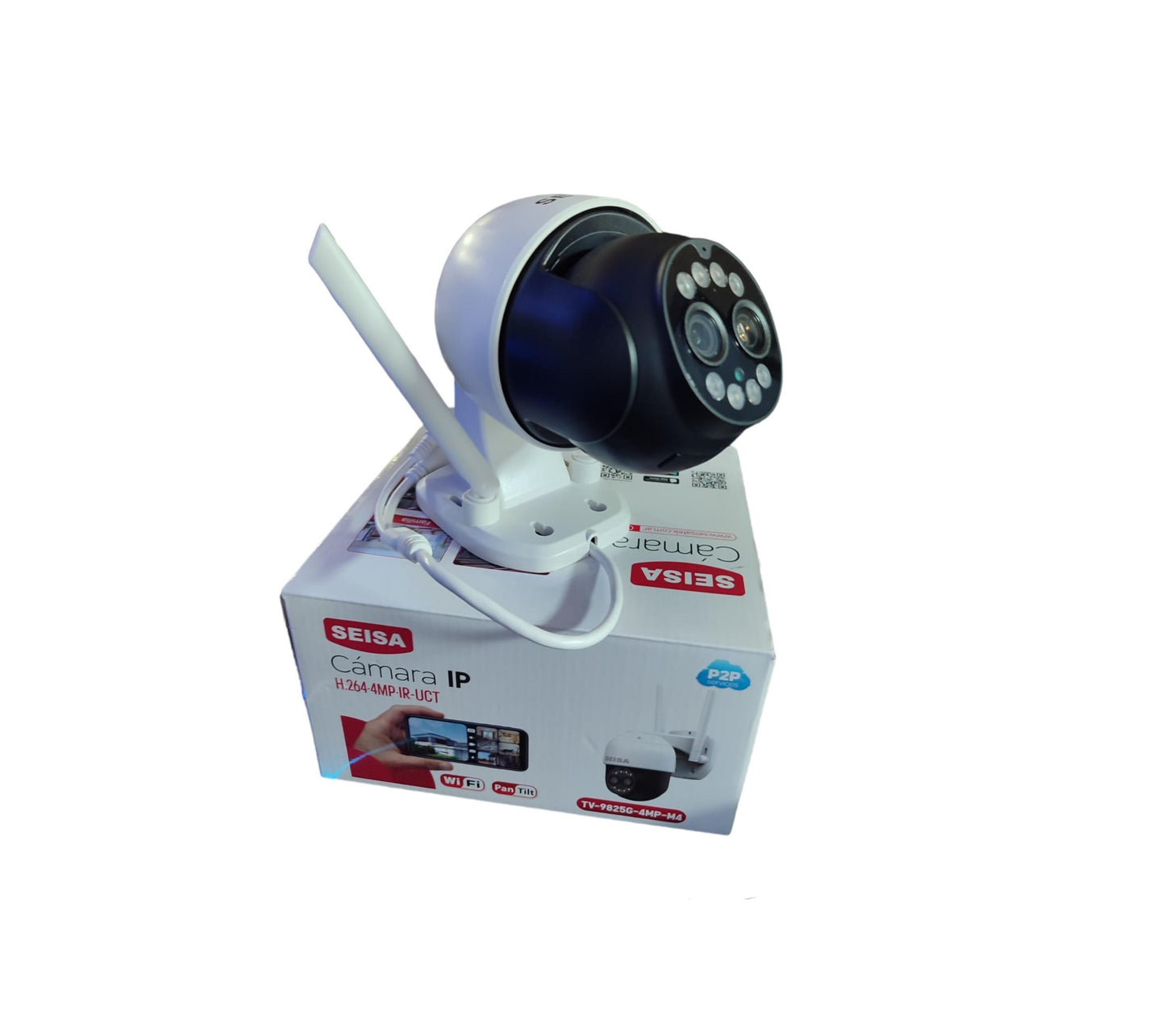Cámara De Seguridad 1080p Tv-xm9825 4mp y 4mp Seisa App icsee