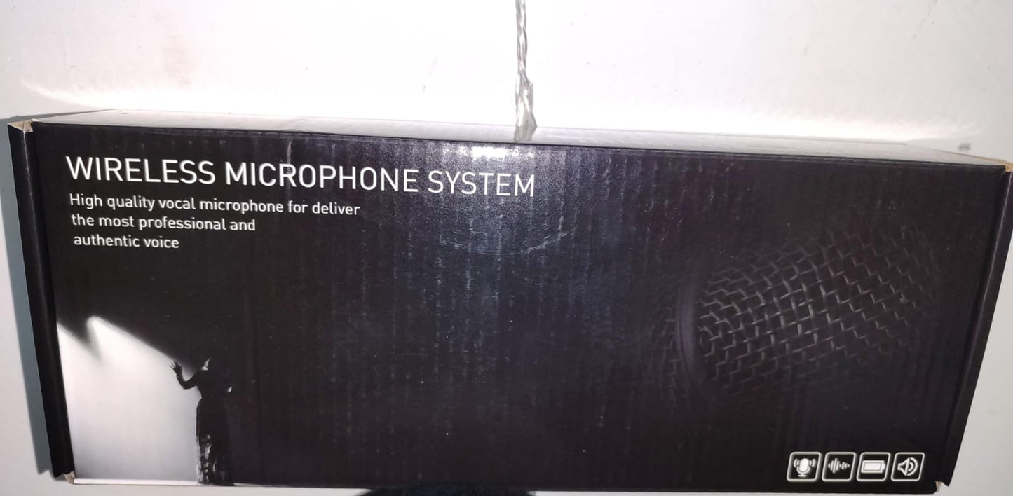 Micrófono Inalámbrico Recargable Profesional Wireless Ge5-1