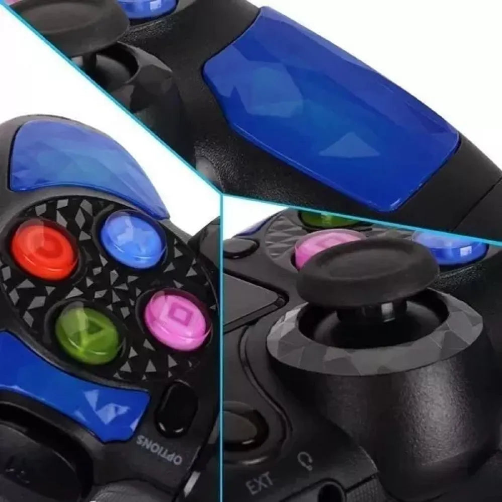 Mando SJ-4001B para PS4 Shock Recargable Inalámbrica