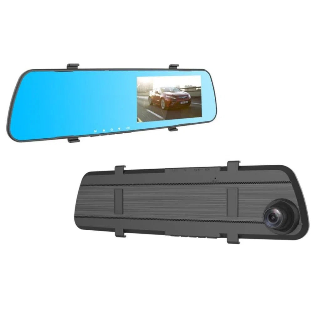 Espejo Retrovisor DVR CD-D3 con Cámara Doble Visión