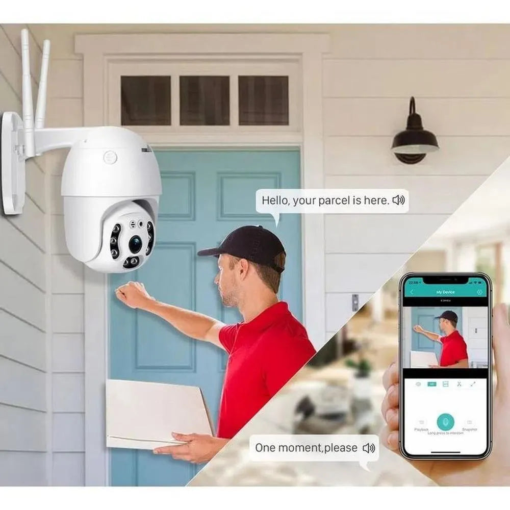 WIFI SMART CAMERA CAMARA INTERIOR REAL TIME VIEWING IP66 ICSEE MOD: LT-A6