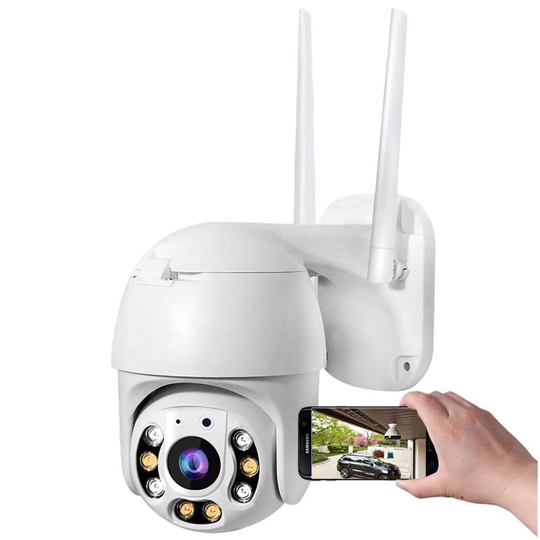 Camara A6 Icsee Ip Exterior Wifi Sensor De Movimiento