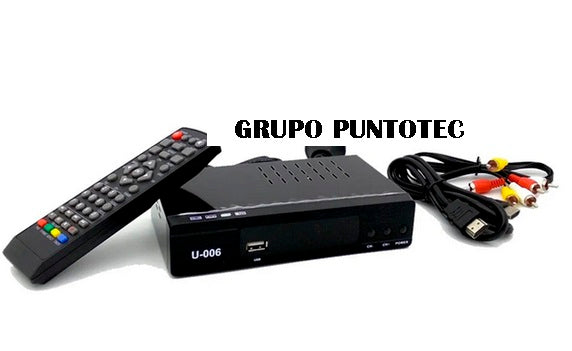 Decodificador PEISO U-006 TDA Televisión Abierto YouTubeWifi