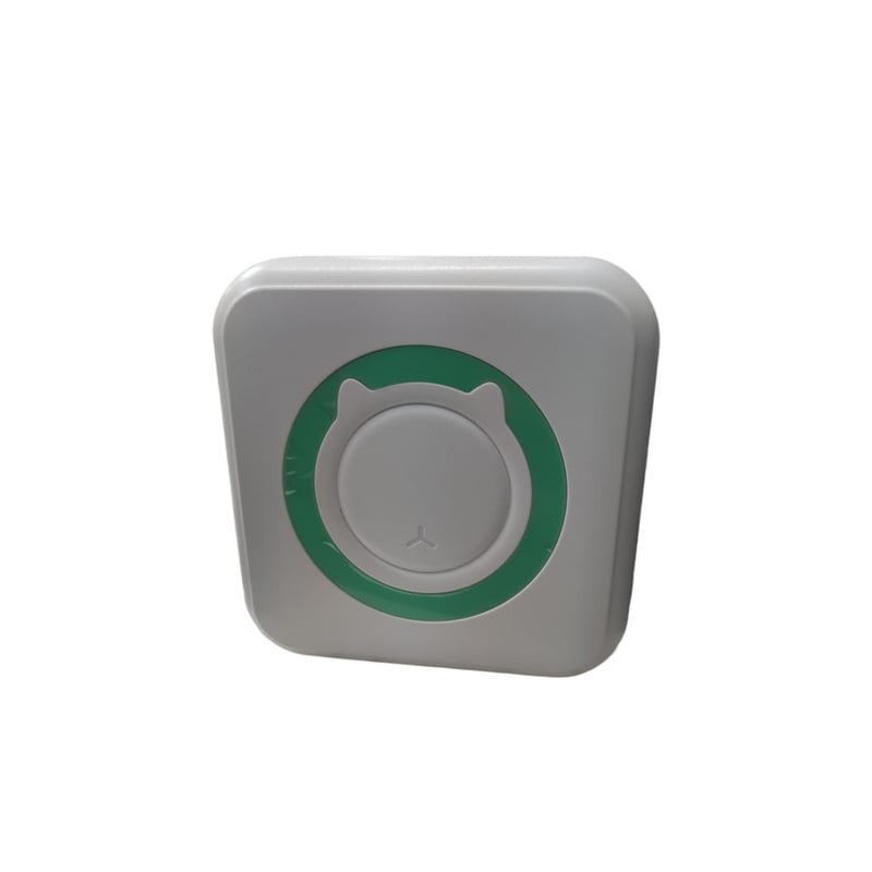 Mini impresora portátil Kawai DYJ-C15 verde con blanco
