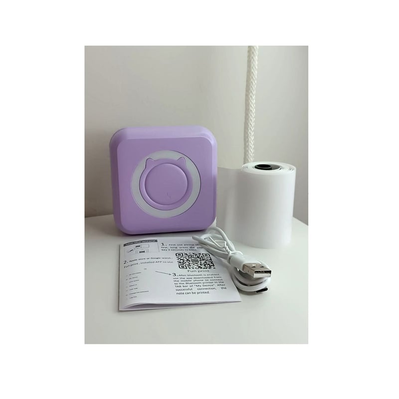 Mini impresora portátil Kawai DYJ-C15 -morado