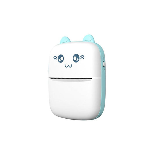 Mini Impresora Portátil Térmica Recargable Celeste