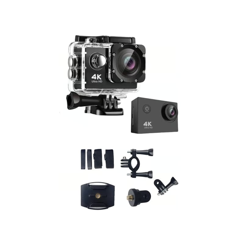 Cámara Deportiva de acción 4k 16 Mp Wifi Acuático Deportes Videos