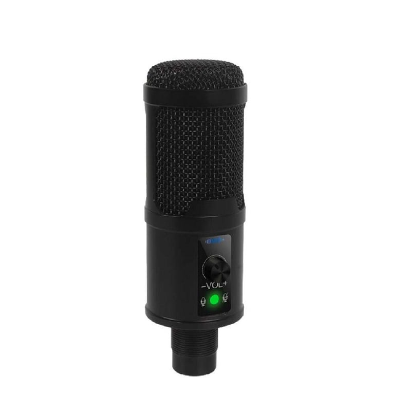 Micrófono Condensador USB BM-65 StreamingEstudio Soporte de Brazo