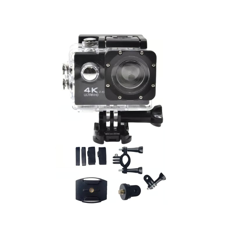 Cámara Deportiva de acción 4k 16 Mp Wifi Acuático Deportes Videos