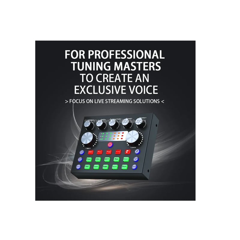 Micrófono con consola de video estudio profesional PP670
