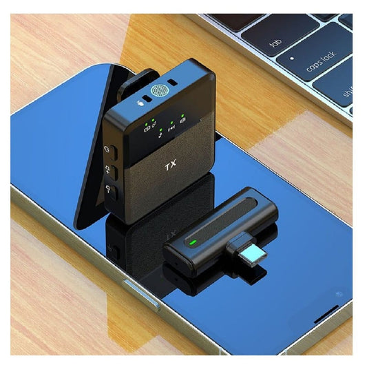 Micrófono Inalambrico Solapa Lightning Sx8 portátil Recargable IPhone