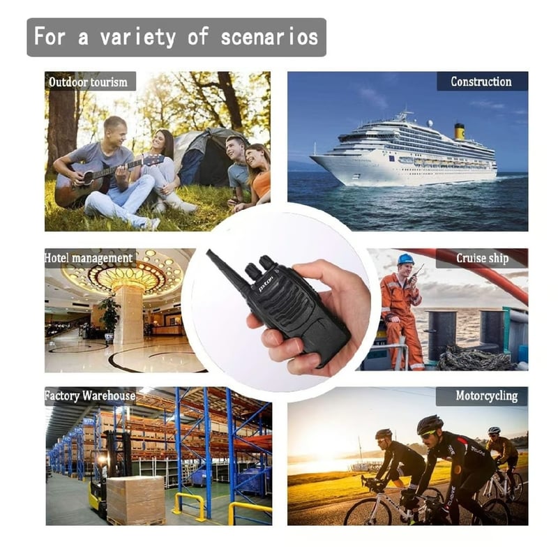 Walkie Talkie 01 Par Radio Transmisor Receptor 3KM 5w seisa ST-B888S