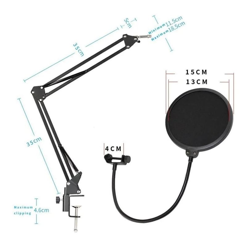 Microfono Condensador Profesional Bm858tz Usb