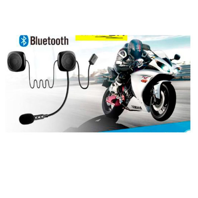 Audífono Bluetooth Exclusivo Para Casco De Moto SK-BB04