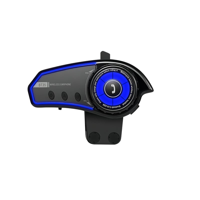 Audífonos BT35 Luces RGB Tipo C bluetooth para casco de Moto