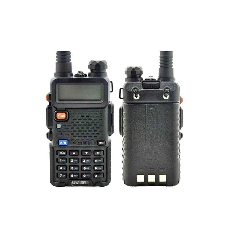 Par de radios Walkie Talkie seisa Pórtatil con pantalla MOD ST- UV5R