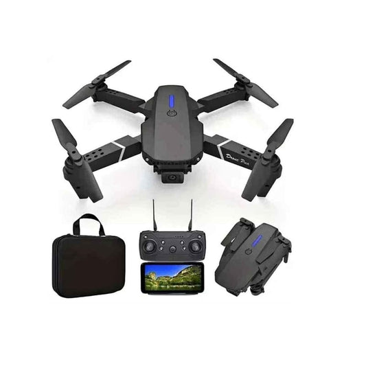 Mini Drone E888 Profesional Camara Hd Estuche Y Accesorios