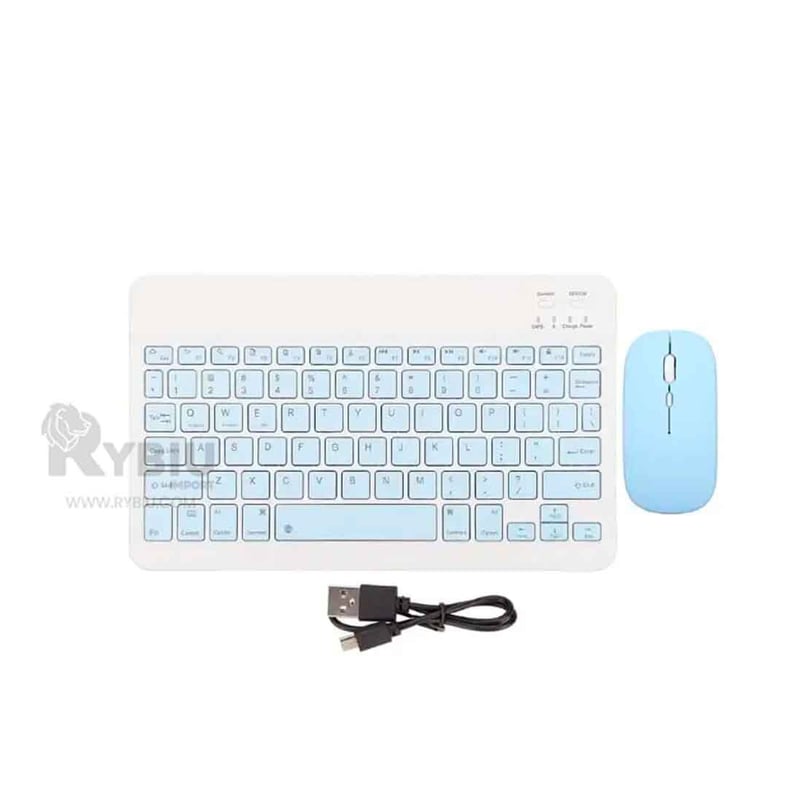 TECLADO MOUSE INALAMBRICO BLUETOOTH AJ340169-SELESTE