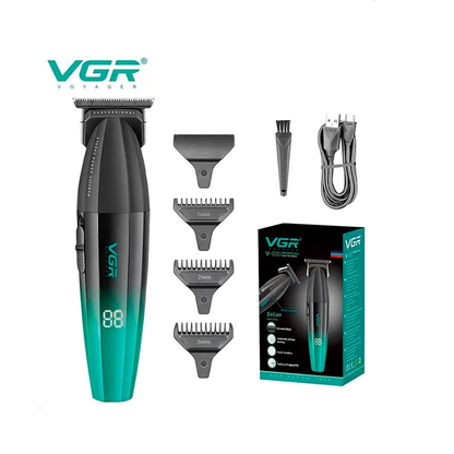 Maquina Corte Cabello VGR Pantalla Digital Trimmer - MOD: V-906