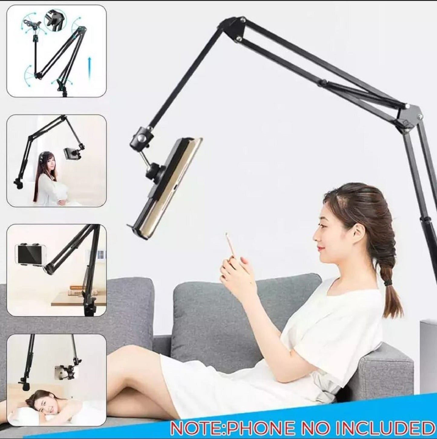 Soporte Sujetador Brazo Flexible Para Celular Tablet - ML-E4