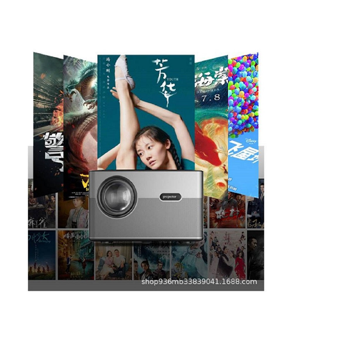 Proyector Portatil Multimedia Smart Android HDMI - JYD-T03