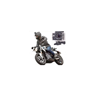 Cámara Deportiva de acción 4k 16 Mp Wifi Acuático Deportes Videos Color Plateado MOD SQ-Y02