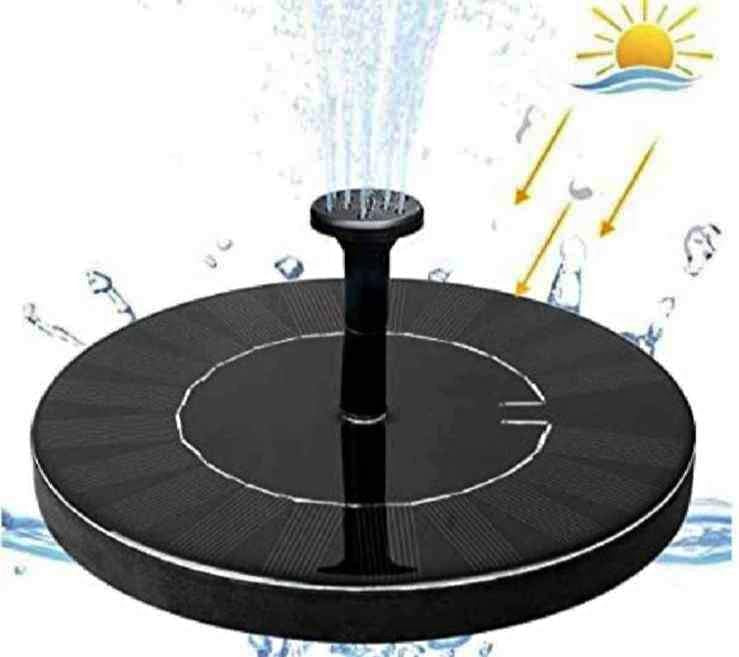 Pileta Agua Fuente Solar Piscina Acuario Jardín Inalámbrico