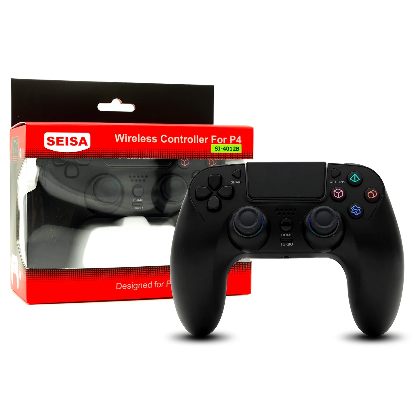 Control Inalámbrico BT para Celular y Videojuegos JOYSTICK PS4 NEGRO - MOD: SJ-4012B