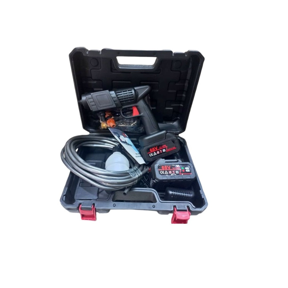 HIDROLAVADORA ALTA PRESION INALAMBRICA 68V DOBLE BATERIA MOD 13543