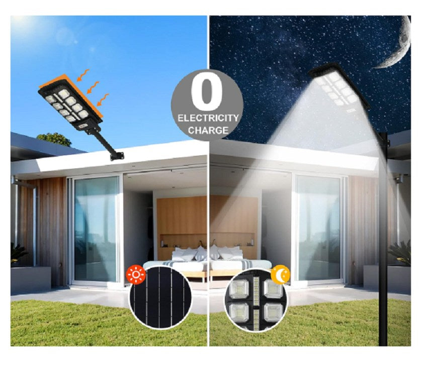 LUMINARIA SOLAR 150W sensor de movimiento y remoto -185668