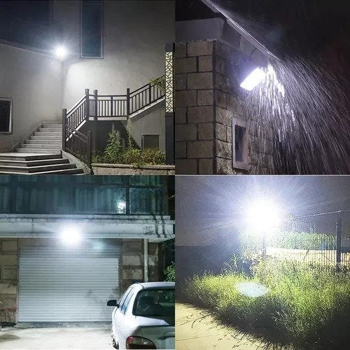 Reflector Solar Led 300Watts con Panel Solar Exteriores SOLAR LIGHT