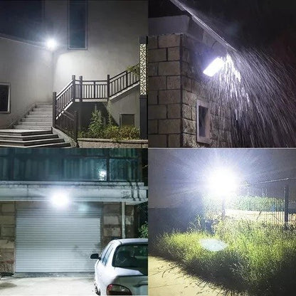 Reflector Solar Led 300Watts con Panel Solar Exteriores - MOD: 185657